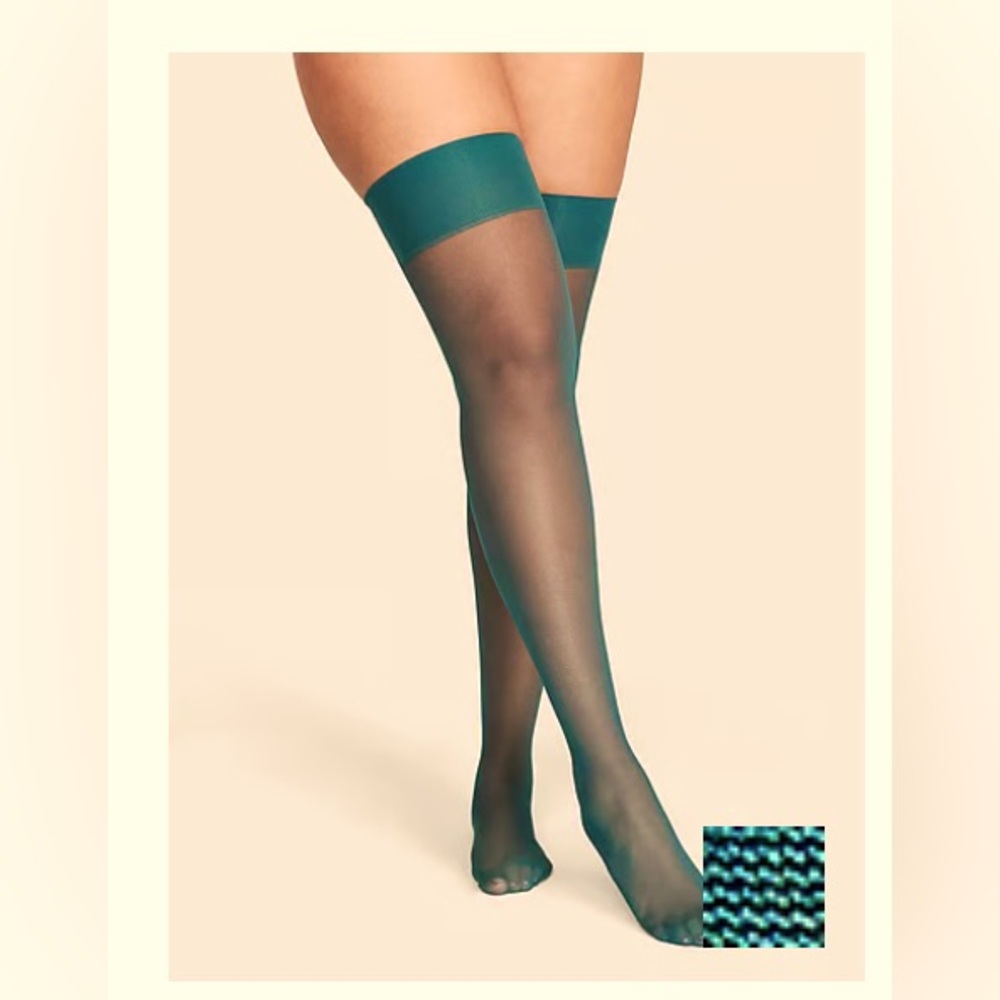 Crystal Signature Thigh Highs